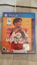 Juego De Play 4, Madden 2020