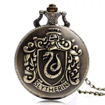 Reloj Collar Casa Slytherin Harry Potter De Colección