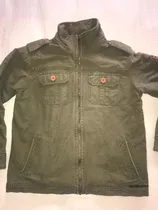 Imperdible!! Campera De Gabardina Cumtura Excelente Estado