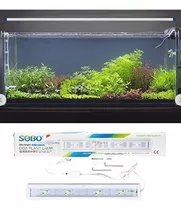 Lampara Al-780 80-90cm 32w Acuario Planta Acuatica Ultrafina