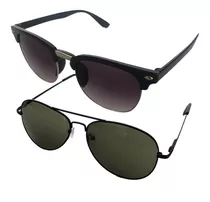 Combo Anteojos Sol Lentes Proteccion Uv 400 Oferta