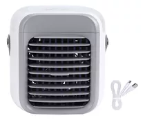 Mini Acondicionador Portátil Air Cooler, Ventilador De Escri