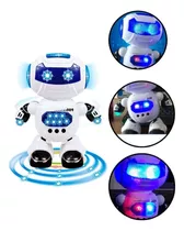 Robô Dançarino Musical C/ Luzes Led Brinquedo Infantil Dança