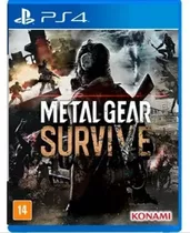 Jogo Metal Gear Survive Ps4 Sem Juros