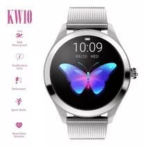 Reloj Inteligente Kingwear Kw10 Sportwatch Mujer Ip68