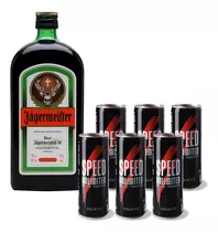 Combo Previa Con Amigos 1 Jagermeister + 6 Speeds