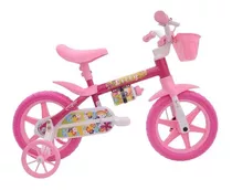 Bicicleta Cairu Infantil Flower Aro 12 Freio Tambor