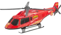 Helicóptero Miniatura Policial Ou Bombeiro 257 - Bs Toys