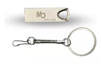 Kit 5 Pendrive 8gb Chaveiro Gd Masterdrive Platinum Atacado