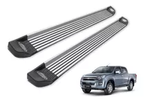 Set Pisaderas Chevrolet Dmax 2016-2020 Aluminio Con Luz