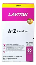 Suplemento Em Comprimidos Lavitan  A-z Mulher Vitaminas A-z Mulher Em Pote 60 Un