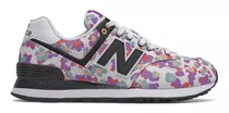 Zapatillas Urbanas Mujer New Balance 574 Bicolor Wl574wm2