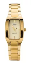 Reloj Casio Mujer Ltp-1165n Dorado  Acero 100% Original!