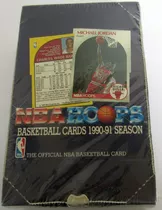 -91 Nba Hoops Basketball Card Box New Sealed