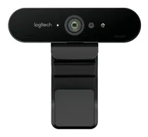 Webcam Logitech Brio 4k Pro Color Negro