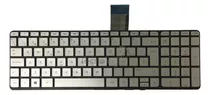 Teclado Hp Envy 15-u 15-u000 15-u010dx 15t-u000 Plata Esp