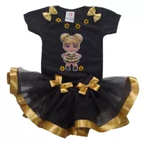 Roupa E Fantasia Infantil Para Bebe Menina Boneca Lol