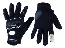 Guante Para Moto Probiker Touch Con Protección De Nudillos 