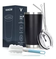 Vaso Térmico Portátil De 20oz Acero Inoxidable