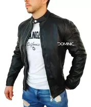 Campera Cuero E. Hombre Tokio Ceh17 Yd Clásica Urbana Import