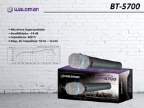 Microfone Profissional Supercardióide Waldman Bt-5700