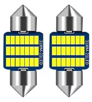 Luces Led Interior Automóvil Canbus 31mm  12v - 1 Par