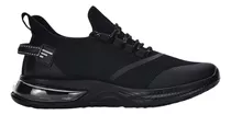 Tenis Deportivo Negro Ferrato Hombre Valvula S82526 Original