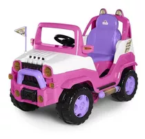 Carrinho Diipi Calesita Passeio E Pedal Ref.1028 - Rosa