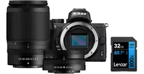  Nikon  Z50 + Lente 16-50mm Vr + Lente 50-250mm Vr + 32gb