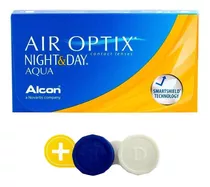 1 Caixa De Lente De Contato Air Optix Night & Day Aqua