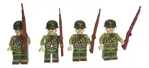 F-1 Figuras De Accion , Militar Policia Paquete De 4 Piezas