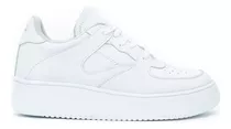 Zapatilla Rusty Hailey Plataforma Original Blanca Mujer