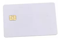 Smartcard Pvc C/chip E S/ Tarja Magnética Sle 4442-4428