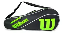 Bolso Raquetero Tenis Wilson Advantage Pro X3 - N D G