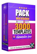 Elementor Pro + 3000 Templates + Brindes