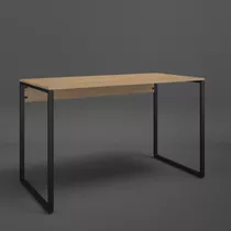 Mesa Estilo Industrial Multiuso Cozinha Jantar Alta Qualidad Cor Da Tampa Lâmina Dourada Cor Dos Pés Preto