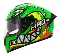 Casco Moto Hro 518dv Integral Certificado Norma Dot