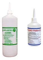 Kit Cleaner 1l Limpa Placas E Fluxo Liquido No Clean 500ml