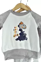 Pijama Polar Ultra Suave Bebe Dino