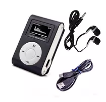 Mini Mp3 Player Com Display Digital Esporte Reprodutor Music