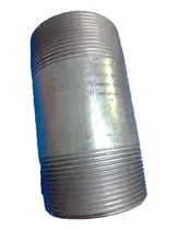 Niple Galvanizado 3 Pulgadas X 15cm - Roscado 3x6  De Largo 