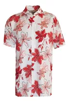 Camisa Manga Corta De Fibrana Hawaiana Japon-import Style