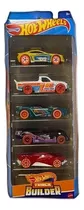 Selecione Kit 5 Carrinhos Hot Wheels Track Builder Mattel