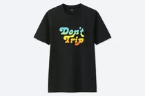 Remera Negra Harry Styles Don´t Trip Color - Unisex