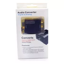 Caja Convertidora De Audio Optico A Rca  Analogo Ref Ml