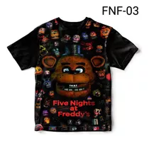 Franela De Five Nights At Freddy's