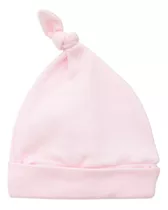 Gorrito Bebe Recién Nacido Algodón Liso Talle Único