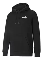 Poleron Capucha Puma Ess Small Logo Hoodie Fl Negro Hombre