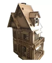 Casa Casinha De Boneca Mdf - Kit 25 Móveis Gratis