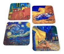 Portavasos Magnéticos Van Gogh Set X4und.